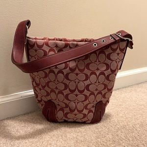 Coach bucket bag ~Vintage~ red